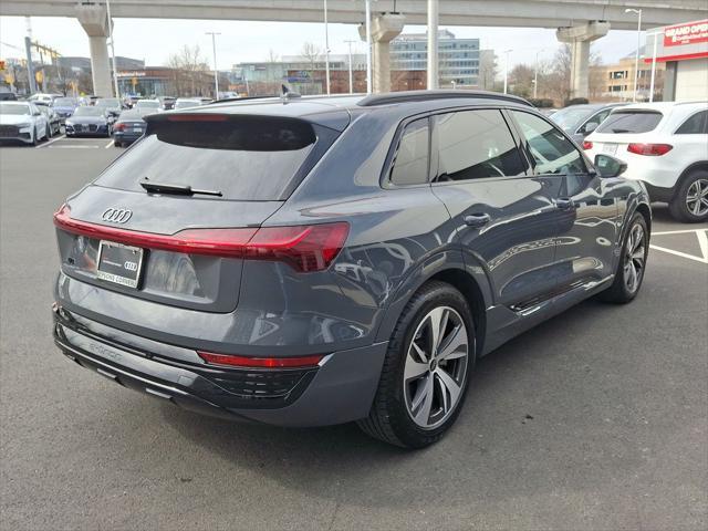 used 2024 Audi Q8 e-tron car, priced at $51,000