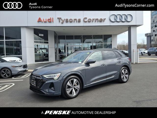 used 2024 Audi Q8 e-tron car, priced at $51,000