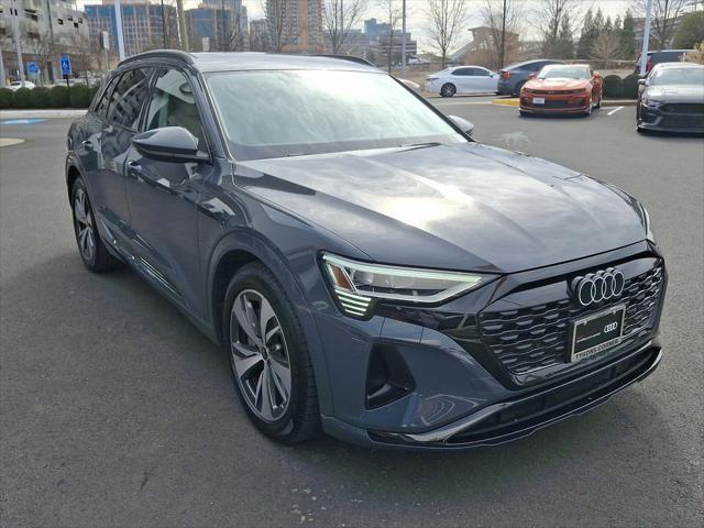 used 2024 Audi Q8 e-tron car, priced at $51,000