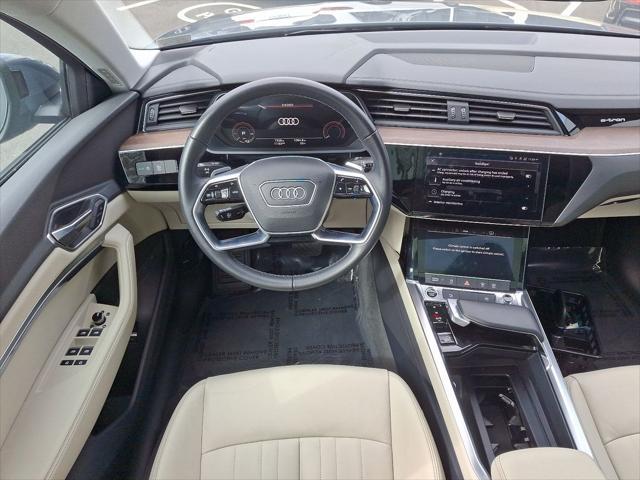 used 2024 Audi Q8 e-tron car, priced at $51,000