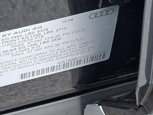 new 2025 Audi Q5 car, priced at $54,300