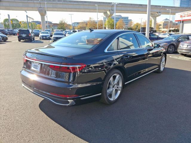 new 2025 Audi A8 car, priced at $101,460