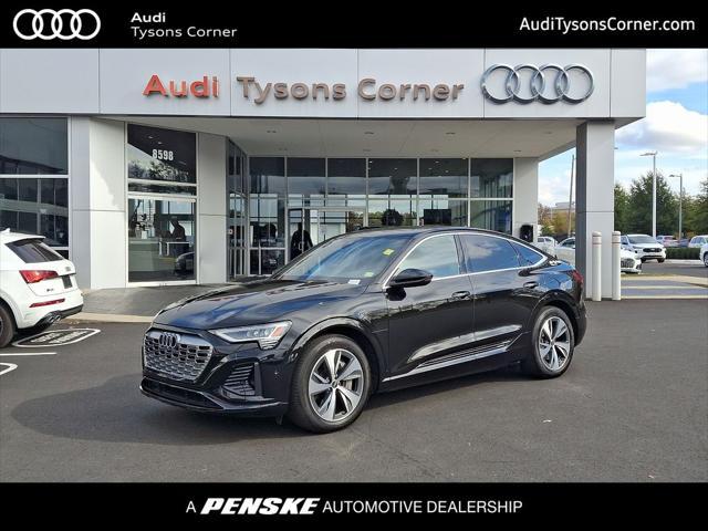 used 2024 Audi Q8 e-tron car, priced at $54,420