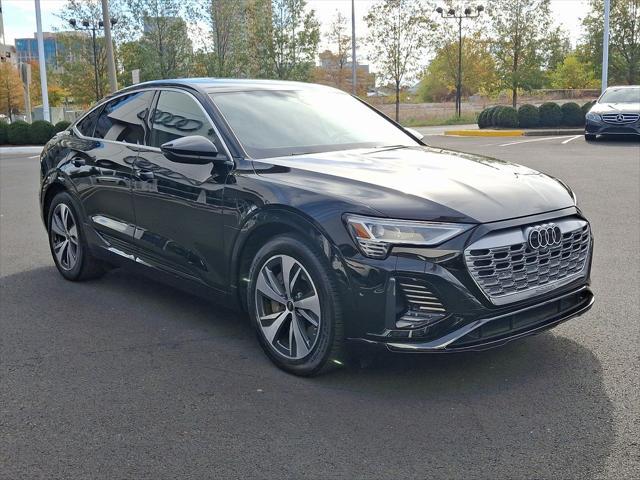 used 2024 Audi Q8 e-tron car, priced at $54,420