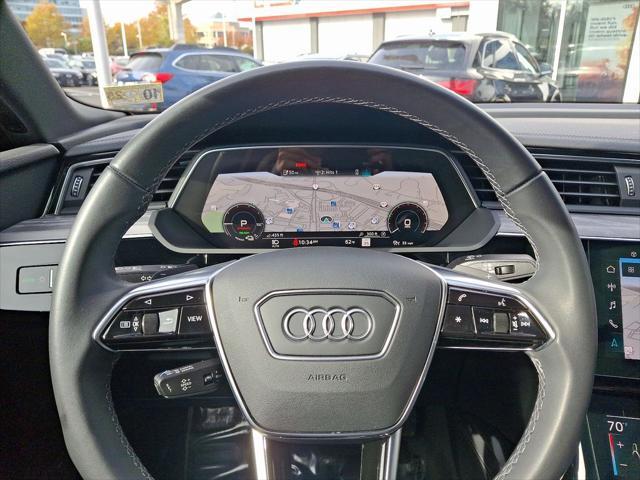 used 2024 Audi Q8 e-tron car, priced at $54,420