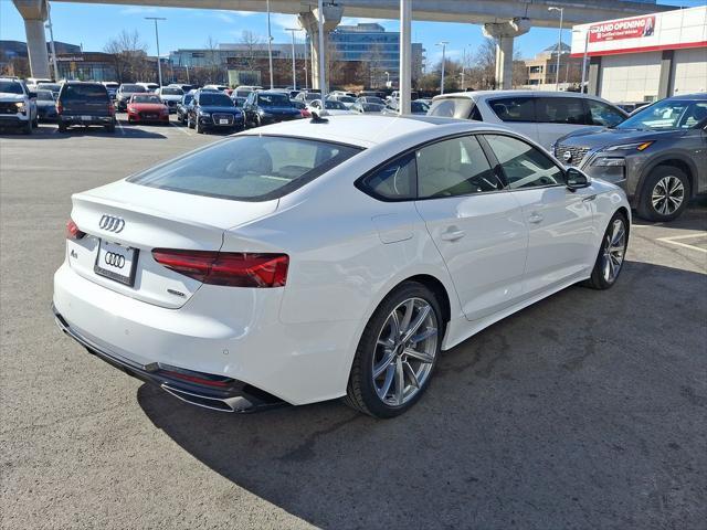 new 2025 Audi A5 Sportback car, priced at $51,980