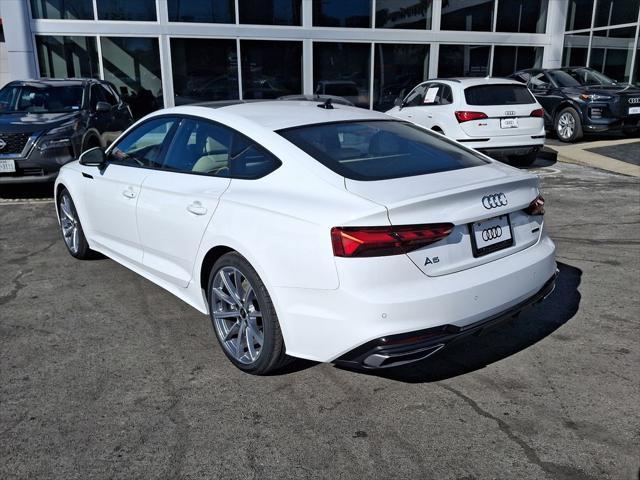 new 2025 Audi A5 Sportback car, priced at $51,980