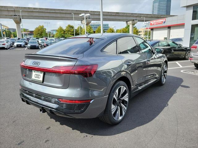 new 2024 Audi Q8 e-tron car, priced at $97,085