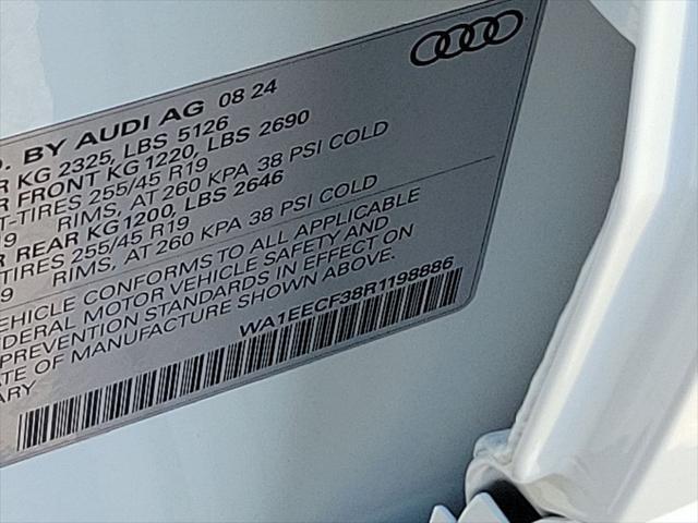 new 2024 Audi Q3 car, priced at $47,240