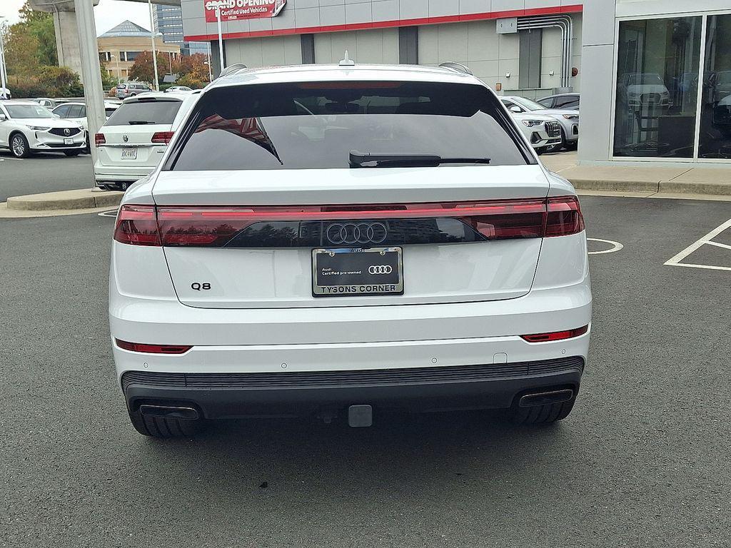 used 2024 Audi Q8 car, priced at $65,420