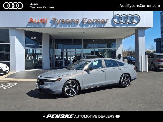 used 2023 Honda Accord Hybrid car, priced at $26,420