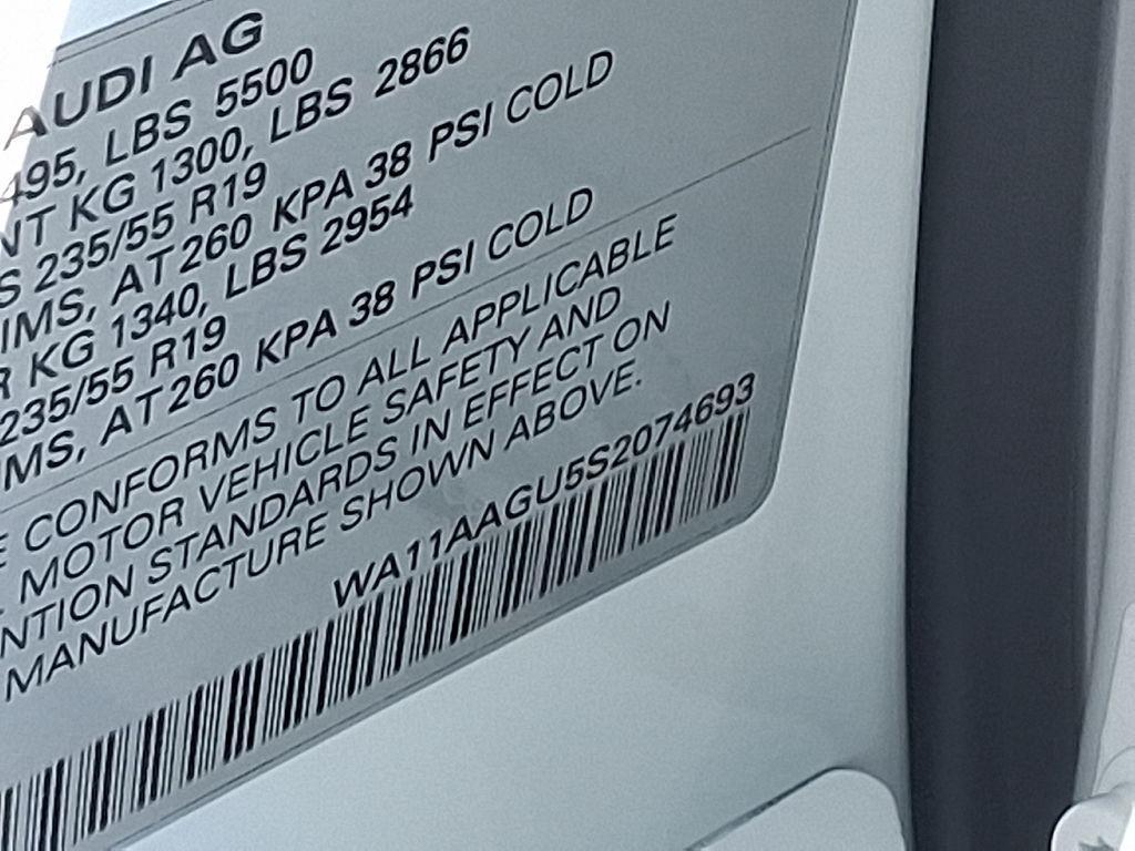 new 2025 Audi Q5 car, priced at $58,100