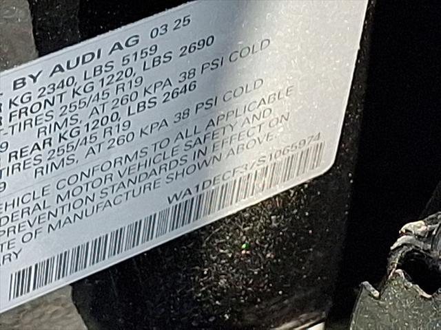 new 2025 Audi Q3 car, priced at $46,110