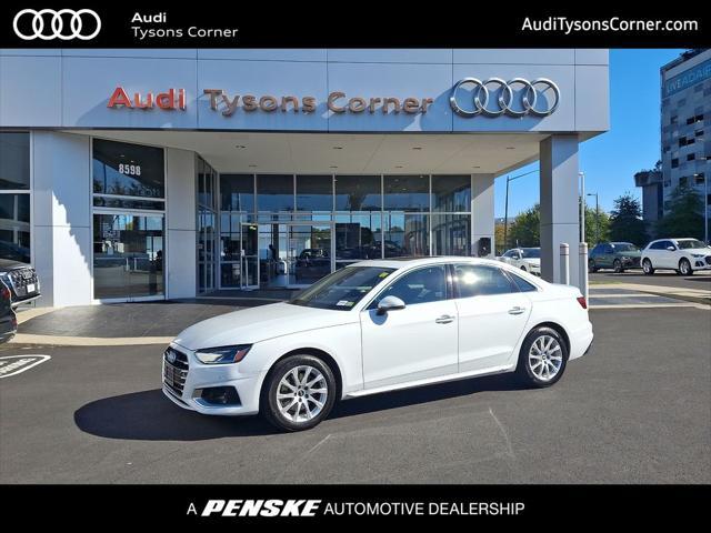 used 2021 Audi A4 car, priced at $27,940