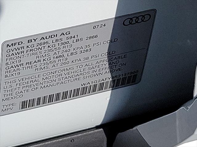 new 2024 Audi Q5 car, priced at $63,485