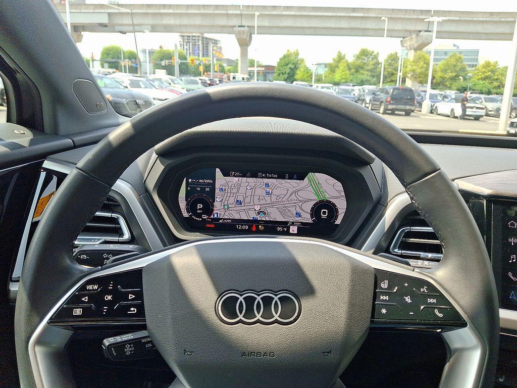 used 2023 Audi Q4 e-tron car, priced at $33,393