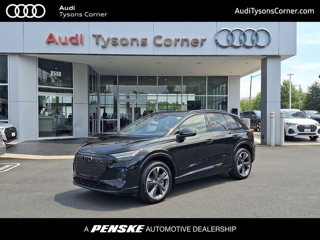 used 2023 Audi Q4 e-tron car, priced at $33,393