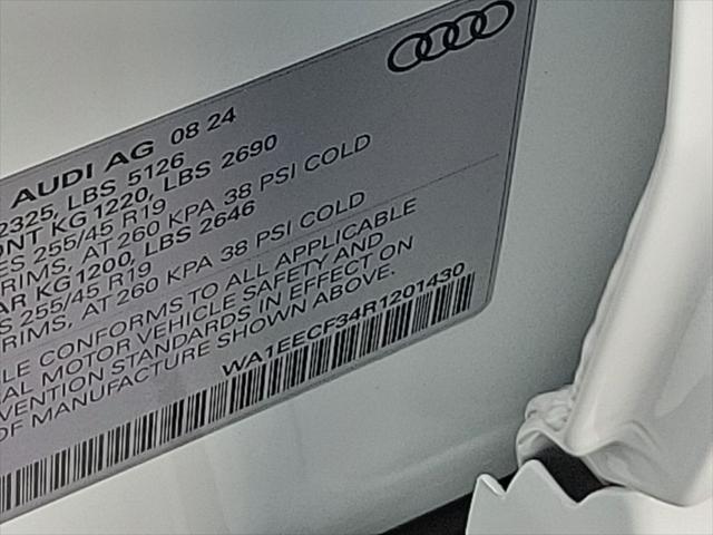 new 2024 Audi Q3 car, priced at $47,125