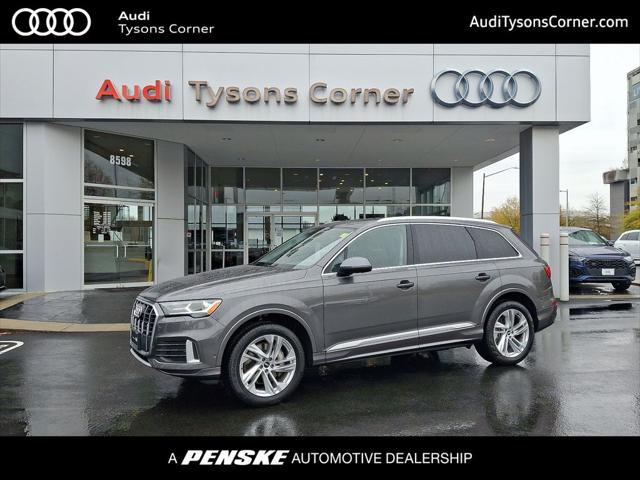 used 2021 Audi Q7 car, priced at $39,730