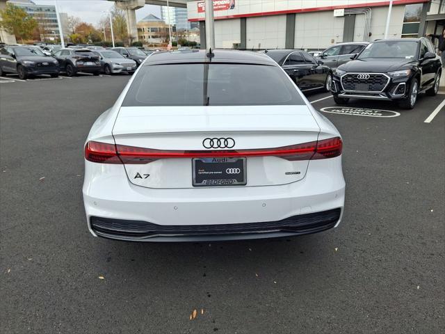 used 2022 Audi A7 car, priced at $47,884