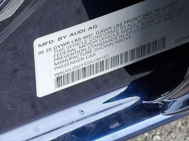 new 2025 Audi A3 car, priced at $43,740