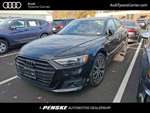 used 2021 Audi A8 car, priced at $52,840