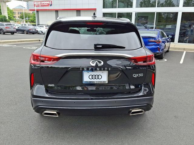 used 2021 INFINITI QX50 car, priced at $26,720
