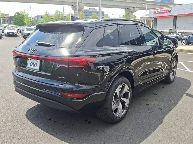 new 2025 Audi Q6 e-tron car, priced at $75,750