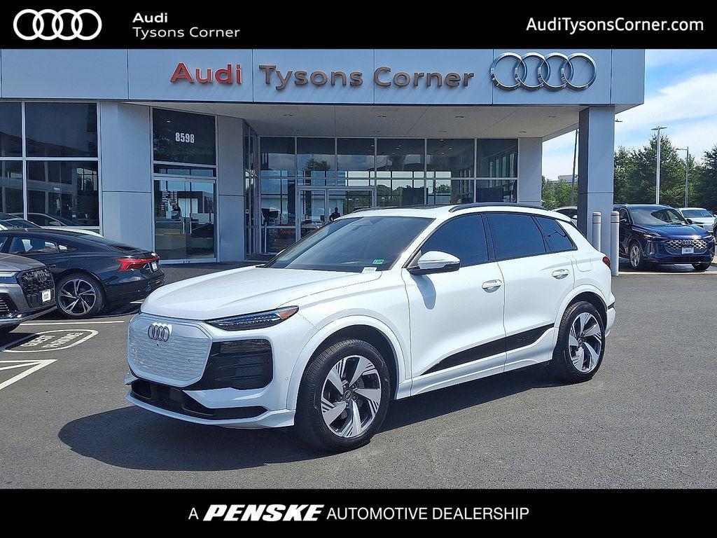 used 2025 Audi Q6 e-tron car, priced at $55,000