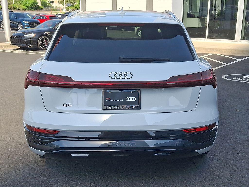 used 2024 Audi Q8 e-tron car, priced at $44,994