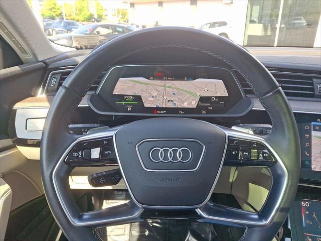used 2024 Audi Q8 e-tron car, priced at $54,940