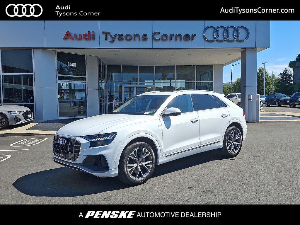 used 2023 Audi Q8 car, priced at $56,992