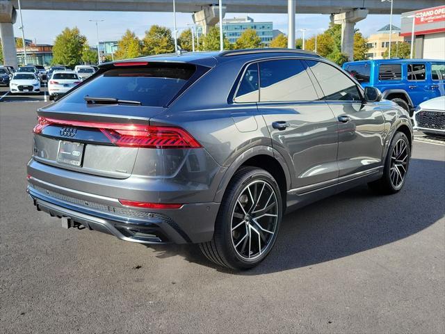 used 2021 Audi Q8 car, priced at $51,000