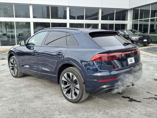 new 2025 Audi Q8 car, priced at $85,345