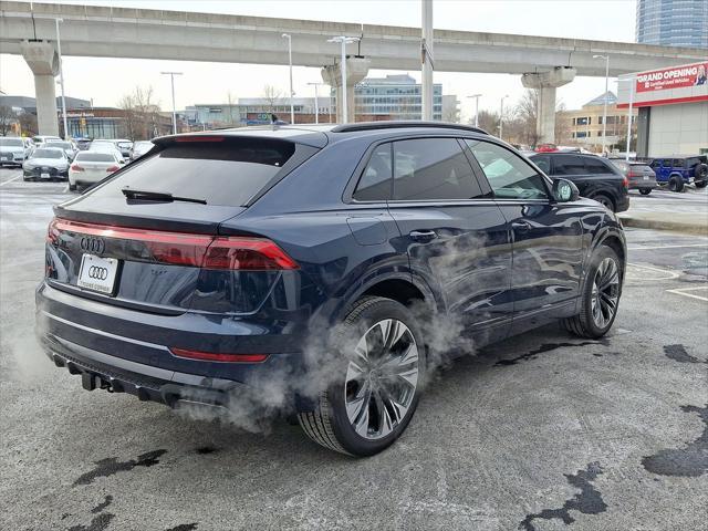 new 2025 Audi Q8 car, priced at $85,345