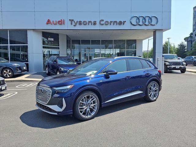new 2025 Audi Q4 e-tron car, priced at $63,530