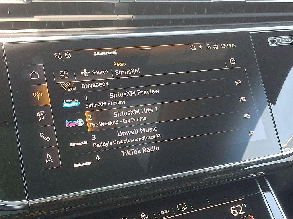 new 2025 Audi Q8 car, priced at $84,465