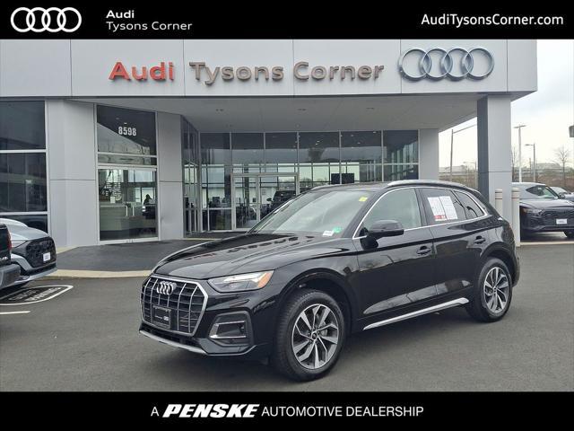 used 2021 Audi Q5 car, priced at $28,820