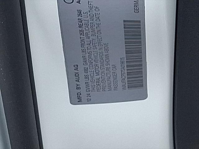 new 2025 Audi A5 Sportback car, priced at $57,655