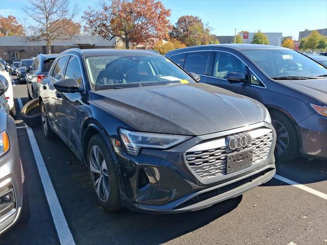 used 2024 Audi Q8 e-tron car, priced at $53,994