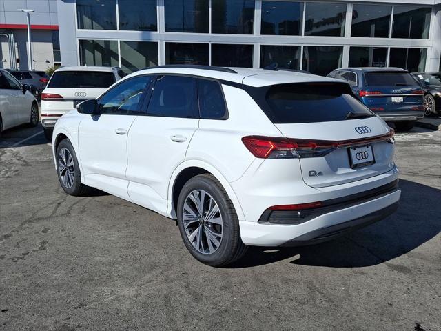 new 2025 Audi Q4 e-tron car, priced at $57,135