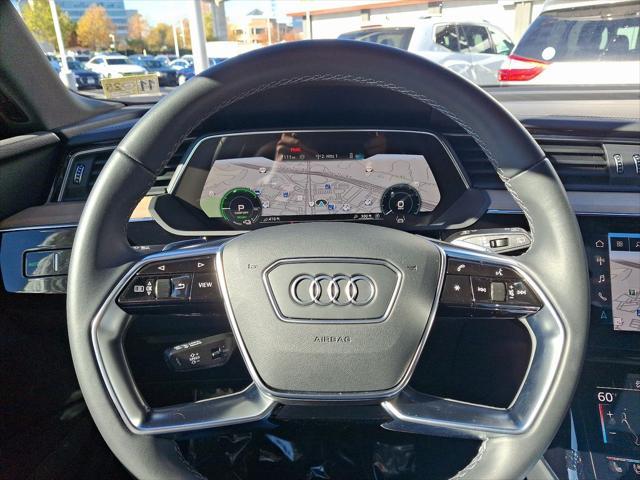 used 2024 Audi Q8 e-tron car, priced at $55,820