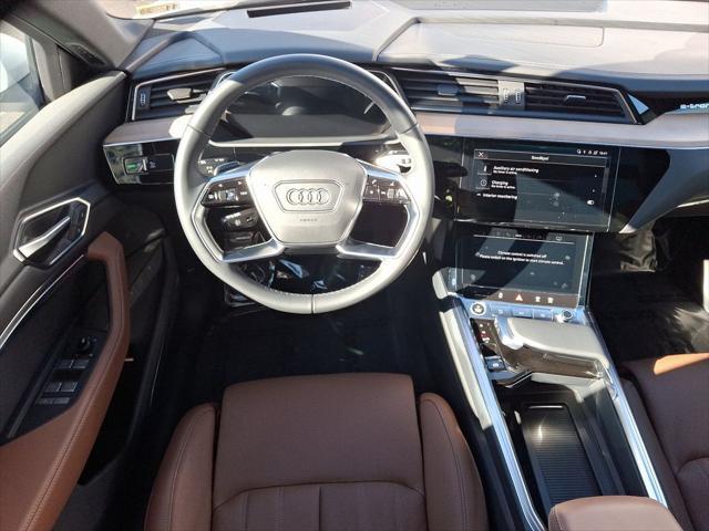 used 2024 Audi Q8 e-tron car, priced at $55,820