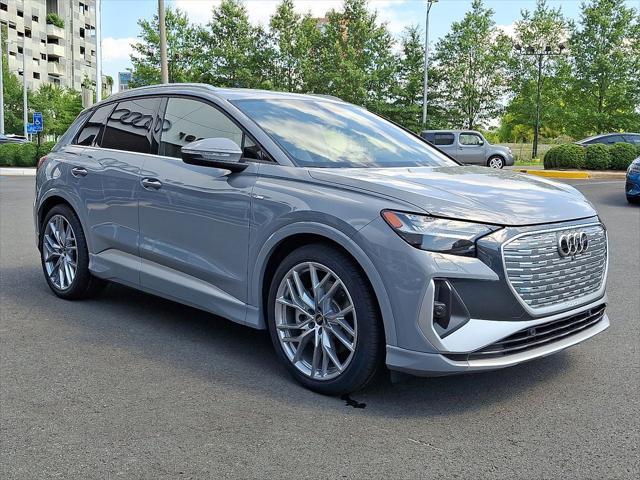 new 2025 Audi Q4 e-tron car, priced at $66,885