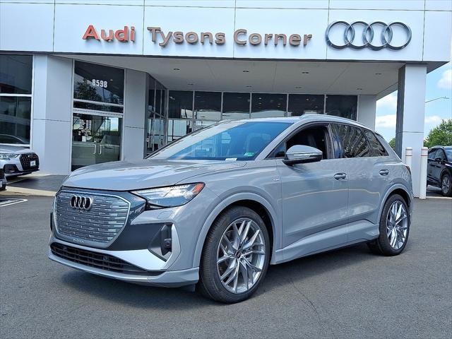 new 2025 Audi Q4 e-tron car, priced at $66,885