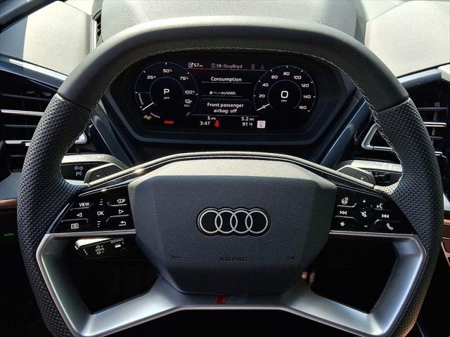 new 2025 Audi Q4 e-tron car, priced at $66,885