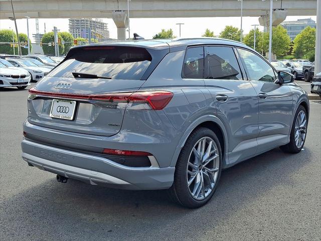 new 2025 Audi Q4 e-tron car, priced at $66,885