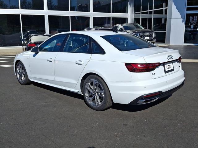 new 2025 Audi A4 car, priced at $48,075