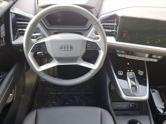 new 2025 Audi Q4 e-tron car, priced at $57,020