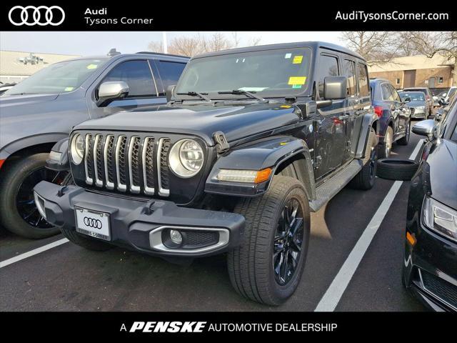 used 2021 Jeep Wrangler Unlimited 4xe car, priced at $31,993